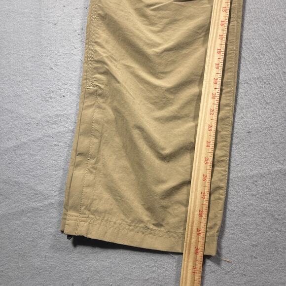 Eddie‎ Bauer Exploration II Convertible Pants Men 33x32 Saddle Zip-Off Cargo NWT - Picture 4 of 14